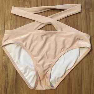 Sognareby nude pole dance shorts with crossover